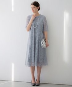 23区 【APPLAUDIR】ブライトフラワーレース ドレス