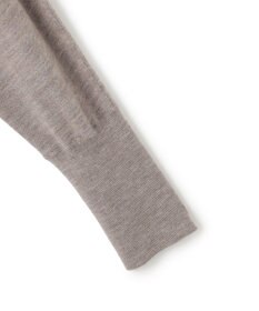 23区 L 【洗える】ギャザープルオーバー コンビ ニット