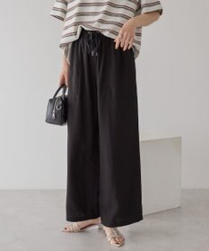 AMERICAN HOLIC 接触冷感ベイカーリラックスパンツ