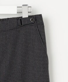 J.PRESS LADIES S T/W 杢 ライトツイード セミワイド パンツ