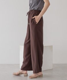 AMERICAN HOLIC 接触冷感ベイカーリラックスパンツ