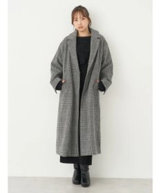 earth music&ecology チェスターコート（チェック）