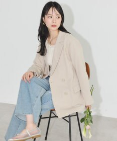 earth music&ecology ダブルテーラードジャケット