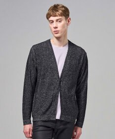 JOSEPH HOMME 【新素材】ドライペーパーブークレー   カーディガン