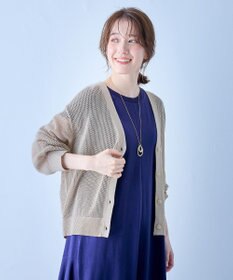 ANY メッシュカーディガン