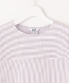 J.PRESS LADIES L 【WEB限定カラーあり・抗菌消臭・吸水速乾】サッカージャージー フレンチスリーブ カットソー