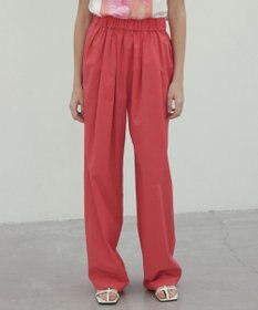 BEIGE， 【洗える・CLUEL 5月号掲載】MALLOW / コットンイージーワイドパンツ