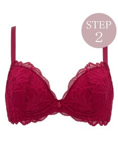 BRADELIS New York 【BRADELIS New York/ 育乳補整ブラ・STEP2 寄せる】ナオミステップ2ブラ24A1