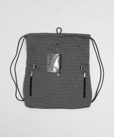 WEGO クリアポーチ付きナップサック