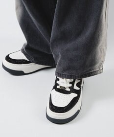 STEVE MADDEN DYNAMO-R スワロディテール厚底スニーカー