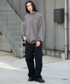 WEGO 【WEB限定/25年秋冬新作/ユニセックス着用ITEM】別注USPOLOハーフZIPPO