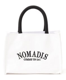 23区 NOMADIS SAC スクエア メッシュ プチ トートバッグ ホワイト系