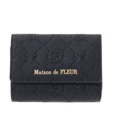 Maison de FLEUR カラーモノグラムウォレット