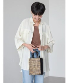 AMERICAN HOLIC 接触冷感Ｗポケットシャツチュニック