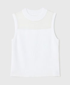 GRACE CONTINENTAL シアーグロスニットトップ
