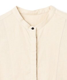 UNFILO リネンレーヨン ノースリーブブラウス