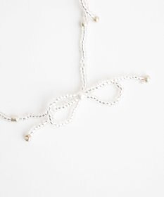 WEGO Lビーズリボンネックレス