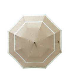 MOONBAT FURLA 晴雨兼用日傘 折りたたみ傘 シャンブレー切継 ／遮光 遮熱 UV