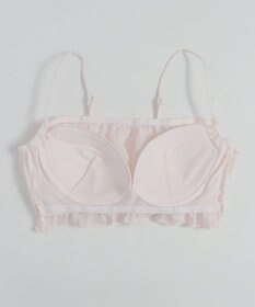 WEGO 【ブラトップ＆ショーツセット】Liliane　Ciel　シフォンフリル