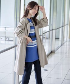 Tiaclasse L 着流しパフスリーブコート