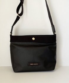 Hekhèr Le Style de Vie 新色追加【日本製】PUコートコットンキャンバス ショルダーバッグ