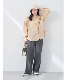 earth music&ecology タックルーズデニムパンツ