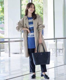 Tiaclasse L 着流しパフスリーブコート