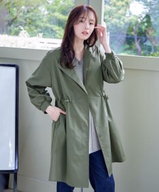 Tiaclasse L 着流しパフスリーブコート