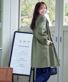 Tiaclasse L 着流しパフスリーブコート