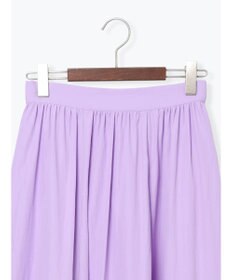 Te chichi マットタフタバイヤスティアードスカート