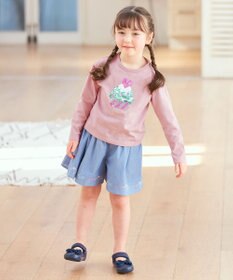 ANY KIDS 刺繍 キュロット