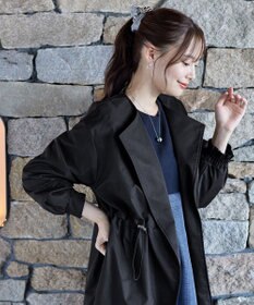 Tiaclasse L 着流しパフスリーブコート