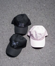 WEGO ラインストーンロゴキャップ