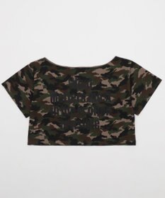 WEGO グラフィックオフショルショートT