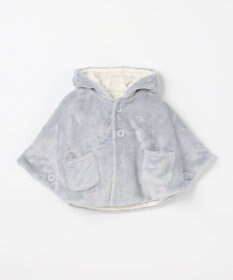 組曲 KIDS 【90㎝】あったかリバーシブルマント