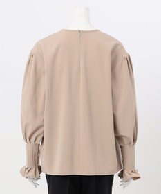 23区 【エステータ】コットンダブルクロス 長袖ブラウス