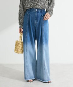 Green Parks ・ＳＵＧＡＲ　ＳＰＯＯＮ　グラデーションワイドデニ