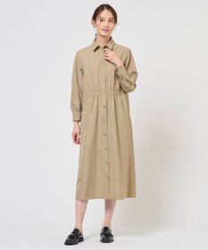 J.PRESS LADIES S 【WEB限定カラーあり】TC ライトタンブラー シャツワンピース