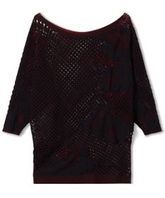 Chacott 【ノーソーイングニット】リバーシブルルーズフィットトップ