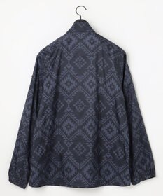 JOSEPH ABBOUD MOUNTAIN 【UNISEX】ポケッタブル ネイティブモチーフリップブルゾン