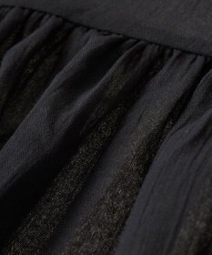 earth music&ecology Ｖネックギャザーブラウス