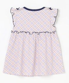 組曲 KIDS 【80-100㎝】 サマーチェックチュニック