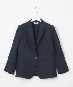J.PRESS LADIES 【セットアップ対応・洗える・撥水・防汚】コットンFITTYシャーク テーラード ジャケット