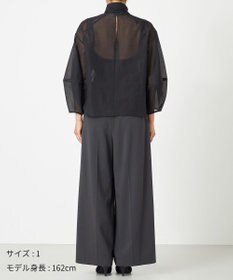 NAVE 【Nave・手洗い可】オーガンジーブラウス