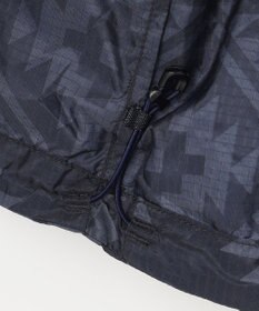 JOSEPH ABBOUD MOUNTAIN 【UNISEX】ポケッタブル ネイティブモチーフリップブルゾン