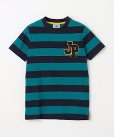 J.PRESS KIDS 【140-170cm】ボーダーJPサガラ刺繍 Ｔシャツ