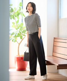 ANY リブボーダーニット