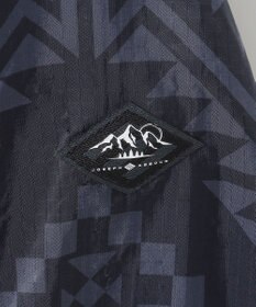 JOSEPH ABBOUD MOUNTAIN 【UNISEX】ポケッタブル ネイティブモチーフリップブルゾン