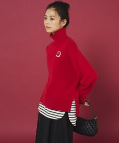 組曲 スクエアネックテール ロングＴシャツ