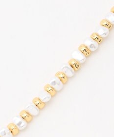 ICB パールメタルネックレス